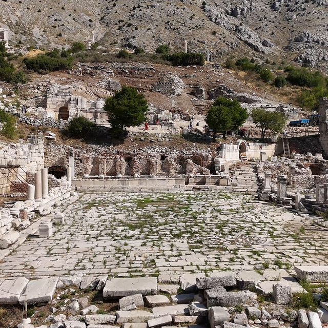 Sagalassos odeonu gün yüzüne çıkarılıyor