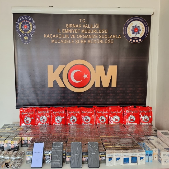 Şırnak'ta kaçakçılık ve asayiş operasyonlarında 35 kişi hakkında işlem yapı...