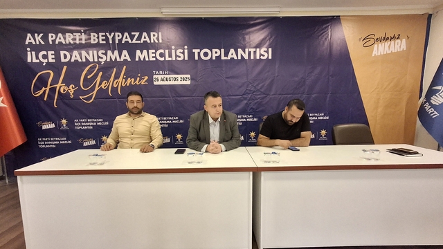 Beypazarı'nda AK Parti İlçe Danışma Meclisi Toplantısı düzenlendi