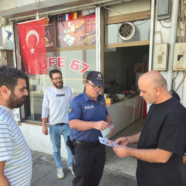 Yeniçağa polisi vatandaşları bilgilendiriyor