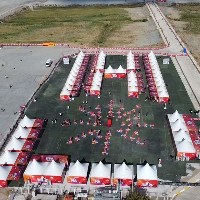 Çanakkale'de TEKNOFEST Savaşan İHA Yarışması, başladı