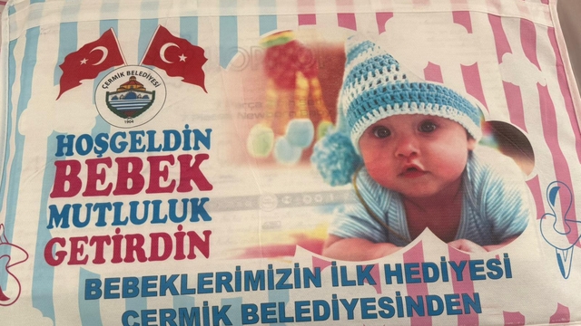 Çermik'te "Hoş Geldin Bebek, Mutluluk Getirdin Projesi" hayata geçirildi
