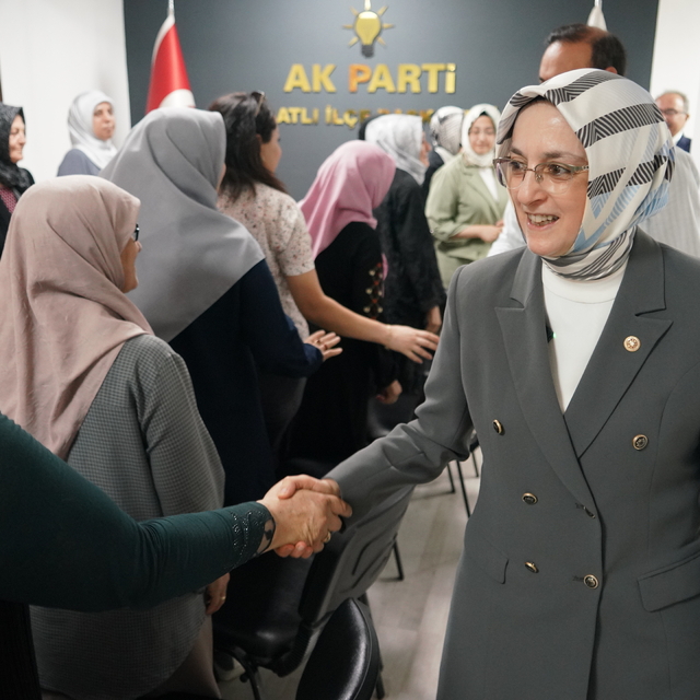AK Parti Ankara Milletvekili Lütfiye Selva Çam'dan Polatlı'ya ziyaret