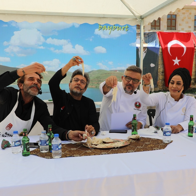 Bayburt'un lezzetlerine gastronomi etkinliğiyle tanıtım
