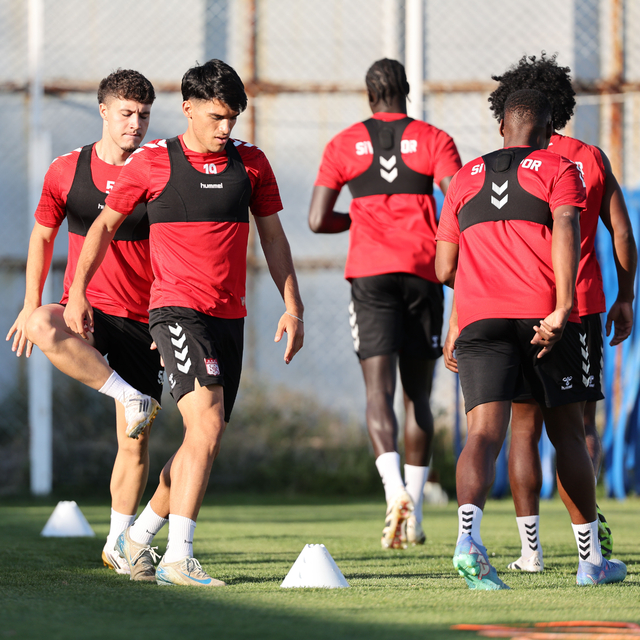 Sivasspor, Pendikspor maçı hazırlıklarını sürdürdü