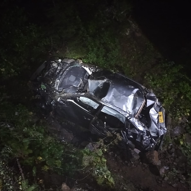 Giresun'da otomobilin uçuruma yuvarlandığı kazada 3 kişi öldü, 1 kişi yaral...