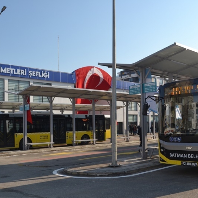 Batman'da 14 milyon 744 bin 596 kişi toplu taşımayı kullandı