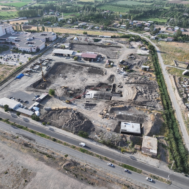 Iğdır'da 400 yataklı devlet hastanesinin inşaatına başlandı