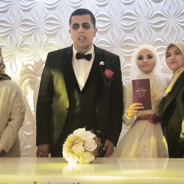 Kütahya'da görme engelli çift hayatlarını birleştirdi