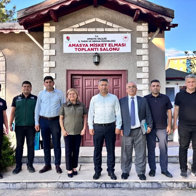 Amasya Tarım ve Orman Müdürlüğünde değerlendirme toplantısı yapıldı