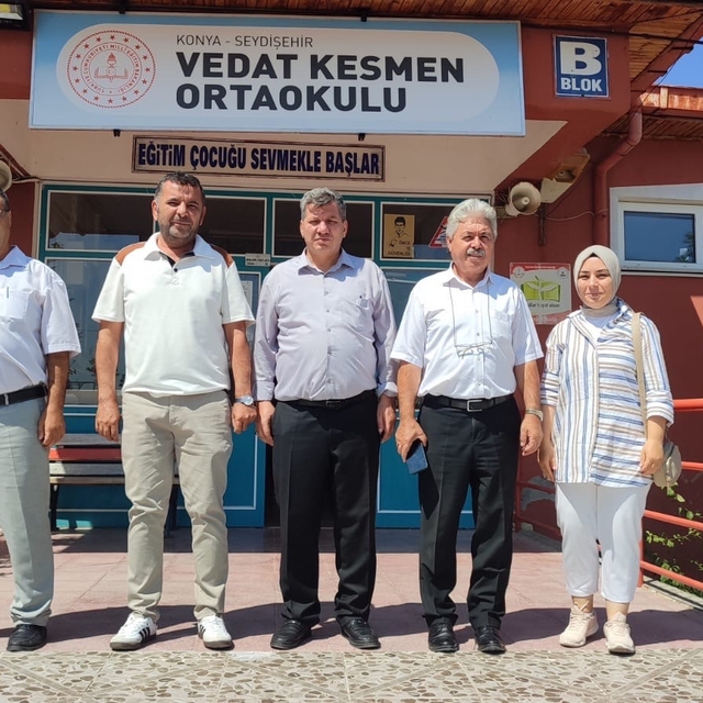 Seydişehir'deki okullarda bakım ve onarım çalışmaları sürüyor