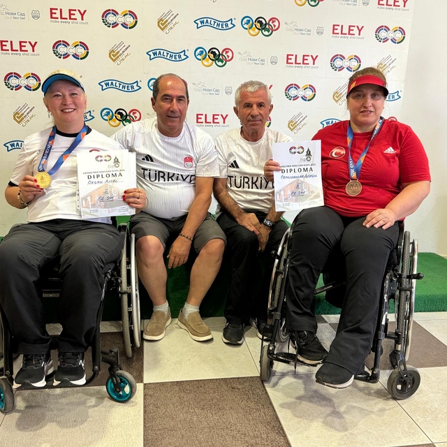 Milli para atıcılar, Sırbistan'da 2 madalya kazandı