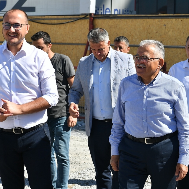 Büyükkılıç, Sahabiye Kentsel Dönüşüm Projesi 2. Etap bölgesini inceledi