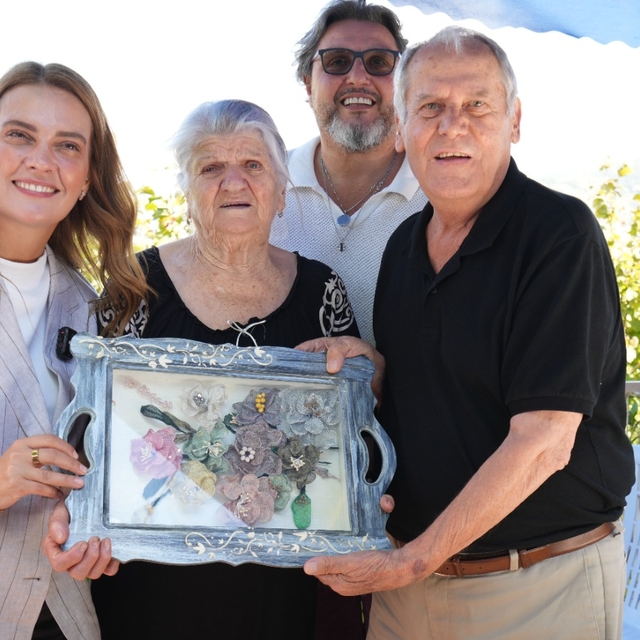 Samsunspor sevdalısı Kalliopi, memleketi Bafra'da