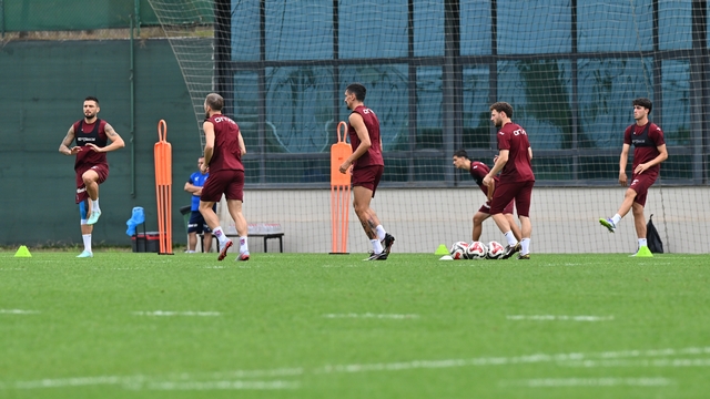 Trabzonspor, Samsunspor maçı hazırlıklarını sürdürdü