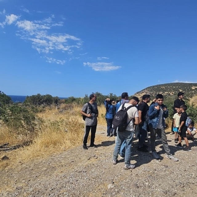 Çanakkale'de 19 düzensiz göçmen yakalandı