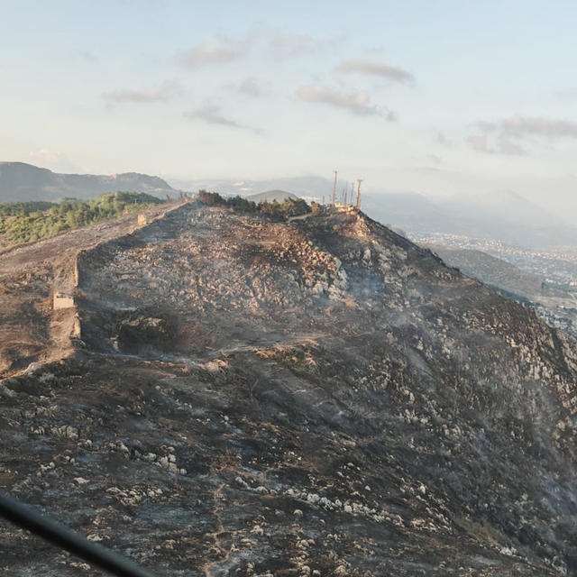 Hatay'daki orman yangını, 16 saat sonra kontrol altına alındı