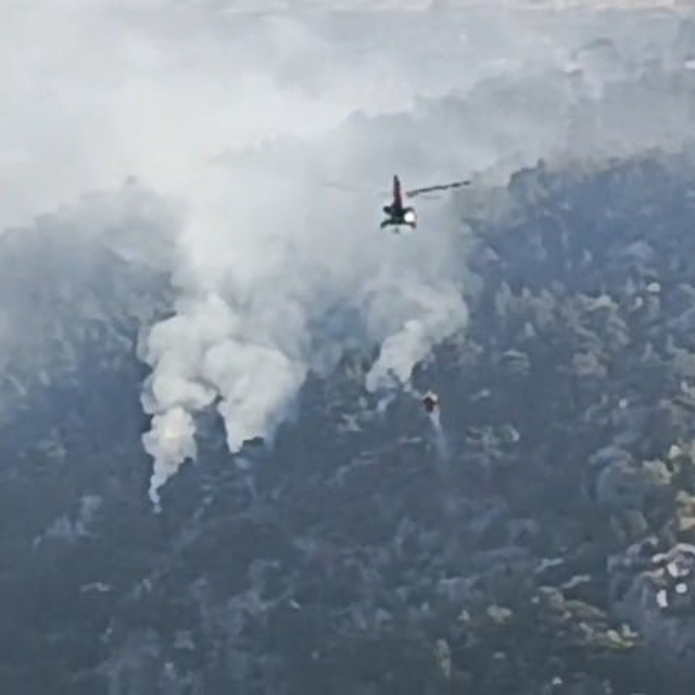 Amasya'daki orman yangını 16 saat sonra kontrol altına alındı; 35 hektar al...