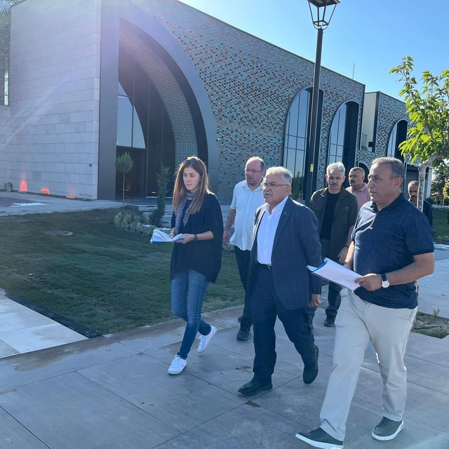 Başkan Büyükkılıç, "Türkiye Kültür Yolu Festivali" öncesi hazırlıkları ince...