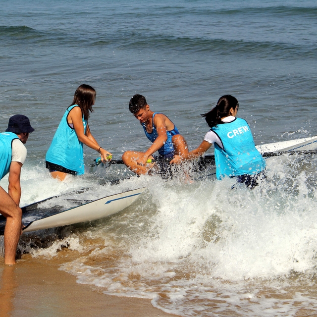 Deniz Küreği Türkiye Şampiyonası Sahil Sürat Yarışları, Sinop'ta başladı