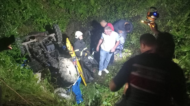 Ordu'da patpat uçurumdan yuvarlandı: 1 ölü, 1 yaralı
