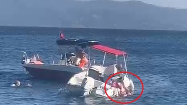 Yalova'da sürat teknesinin çarptığı kadın, ağır yaralandı