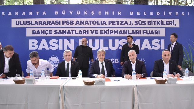 Peyzaj ve süs bitkiciliği sektörü Sakarya'da düzenlenecek fuarda buluşacak