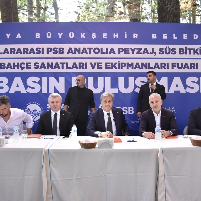 Peyzaj ve süs bitkiciliği sektörü Sakarya'da düzenlenecek fuarda buluşacak