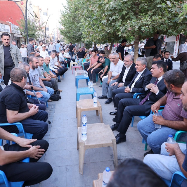 Mardin Valisi Tuncay Akkoyun Kızıltepe ilçesini ziyaret etti