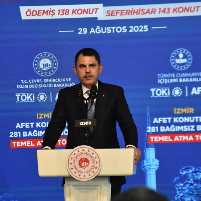 Bakan Kurum: Ödemiş'in, Seferihisar'ın bereketi yeniden canlanacak