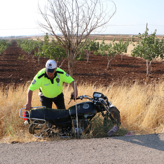 Kilis'te devrilen motosikletteki 6 kişi yaralandı