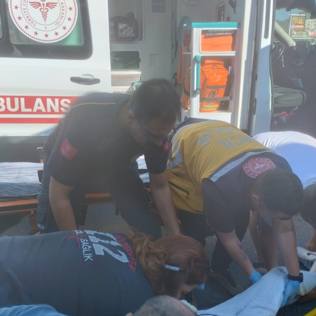 Beton mikserinin çarptığı motosikletli öldü