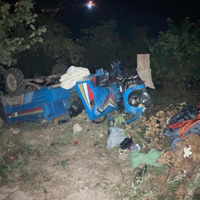 Ordu'da şarampole devrilen patpattaki 4 kişi öldü, 3 kişi yaralandı