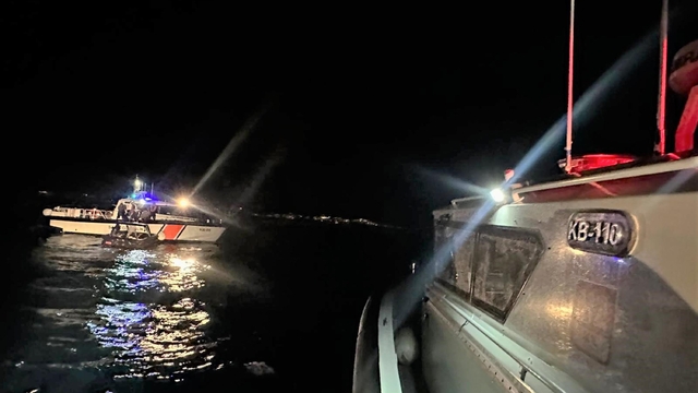 Bodrum'da 19 kaçak göçmen kurtarıldı