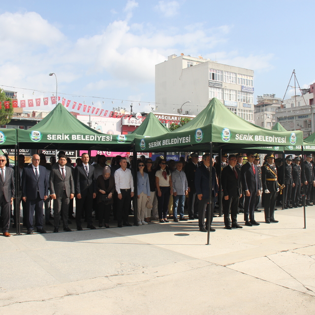 Serik'te 30 Ağustos Zafer Bayramı kutlandı