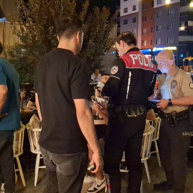 Beypazarı'nda polis ekipleri denetim gerçekleştirdi