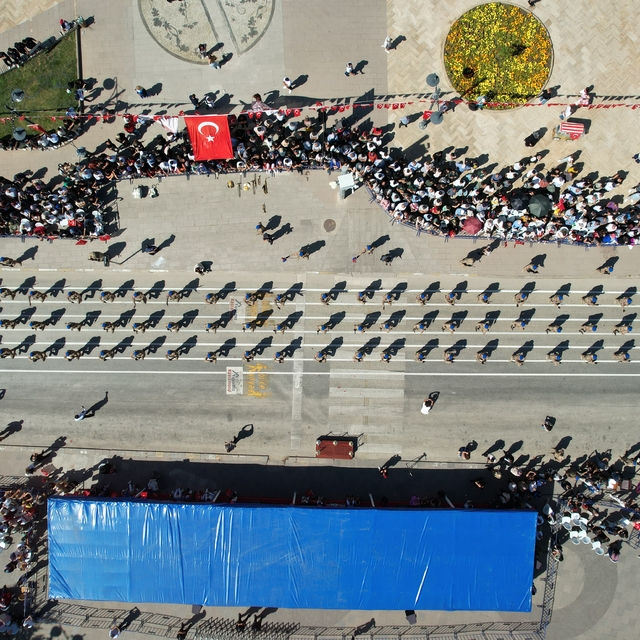 Samsun ve çevre illerde Büyük Zafer'in 103. yılı kutlandı