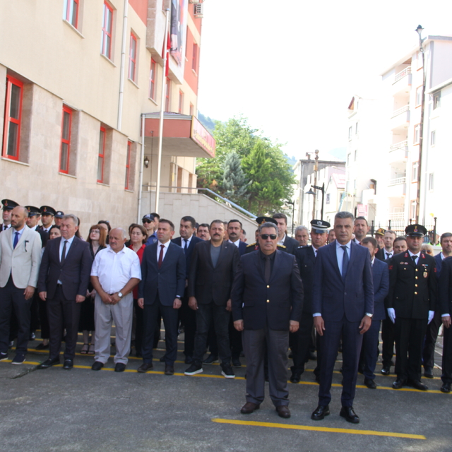 Giresun'un ilçelerinde 30 Ağustos Zafer Bayramı kutlandı