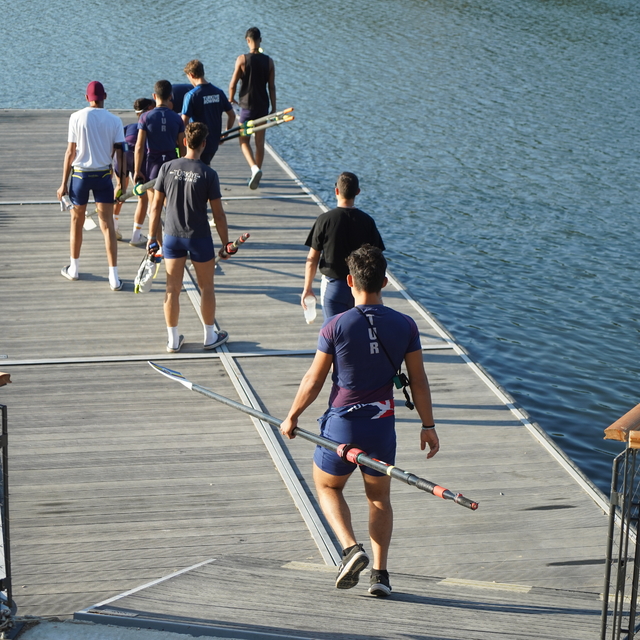 Kürek Milli Takımı, Balkan Şampiyonası öncesi Meriç Nehri'nde kampa girdi