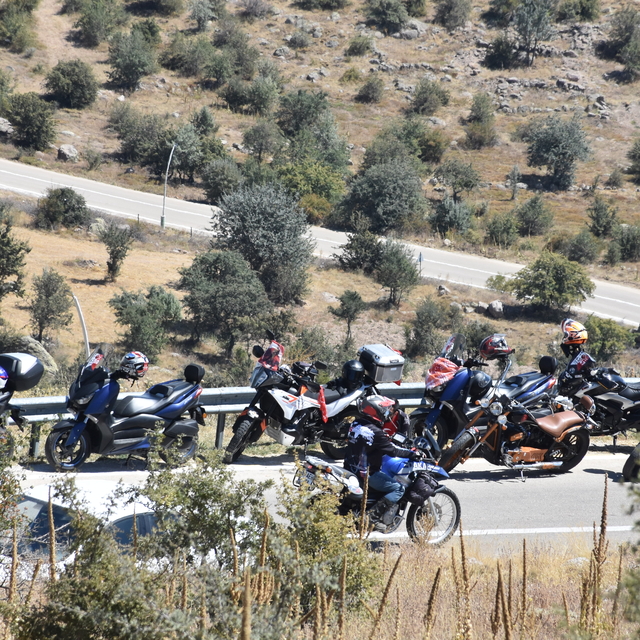 Afyonkarahisar'da bin motosiklet gönüllüsü "Süvarinin izinden" etkinliği iç...