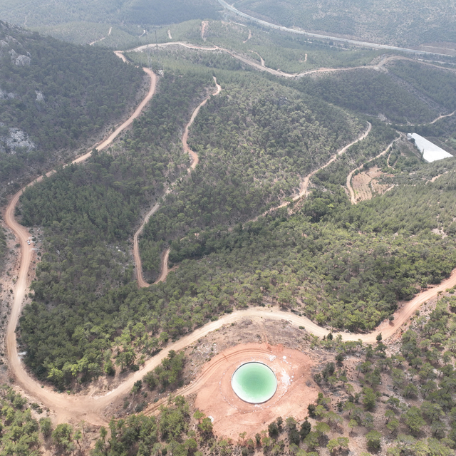 Gülnar ve Aydıncık'ta su toplama havuzu sayısı 45'e ulaştı