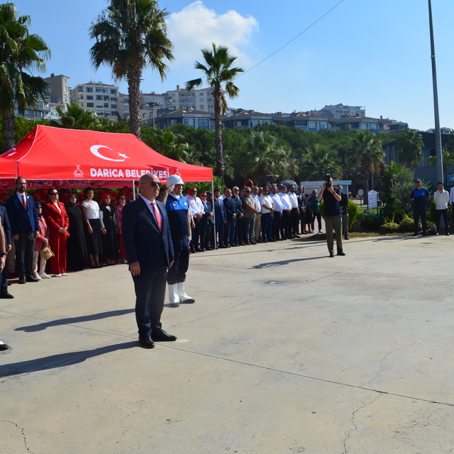 Darıca, Gölcük ve Karamürsel'de 30 Ağustos Zafer Bayramı kutlandı