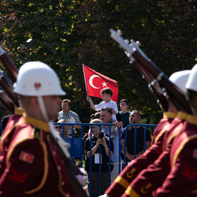 Başkentte 30 Ağustos Zafer Bayramı dolayısıyla resmi geçit töreni düzenlend...