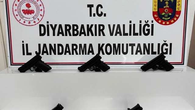 Diyarbakır'da silah kaçakçılığı operasyonunda 1 kişi yakalandı