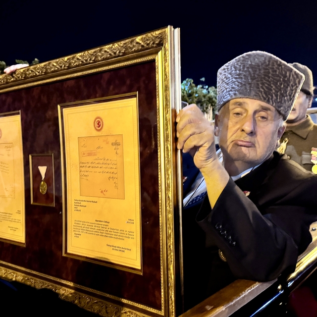 Samsun'da 'İstiklal Madalyası' yürüyüşü