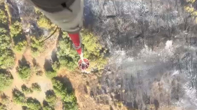 Balıkesir'deki orman yangını 13 saat sonra kontrol altına alındı