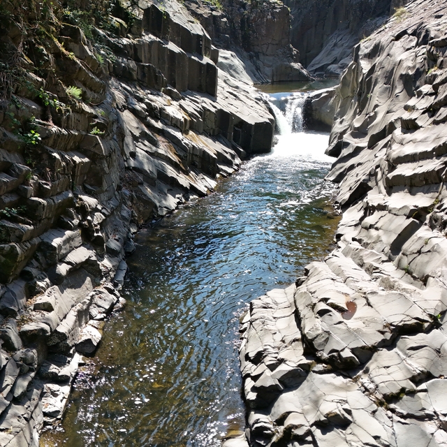 Ordu'daki Küpkaya Kanyonu'nda ziyaretçi yoğunluğu yaşanıyor