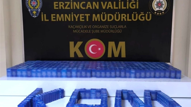 Erzincan'da kaçakçılık operasyonunda 2 zanlı yakalandı