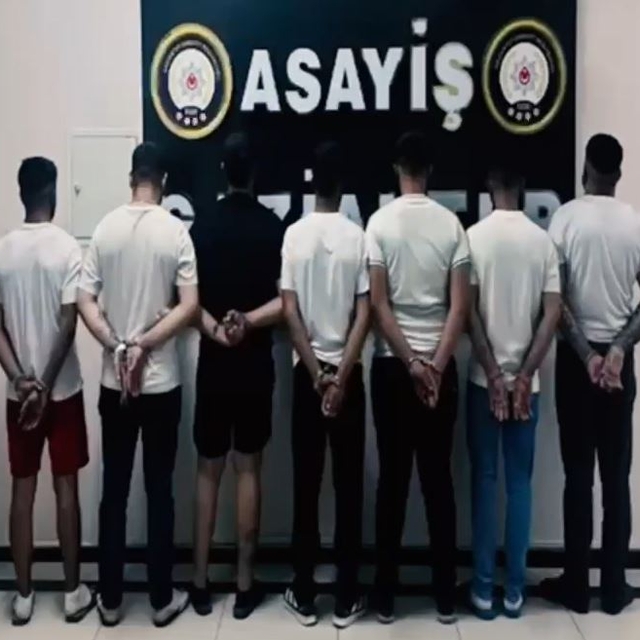 Gaziantep'te parkta silahlı kavga: 1 ölü, 7 gözaltı