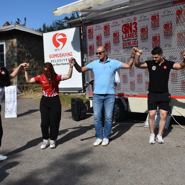 Gümüşhane'de 13. Lames Bilim Kültür ve Sanat Şenliği düzenlendi